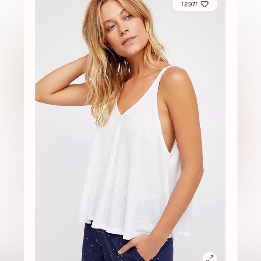 Free People Intimately Dani Tank Top Size Medium